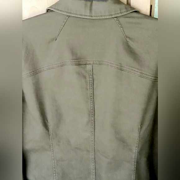 Military green denim jacket XL in EUC *FINAL* - Picture 9 of 12